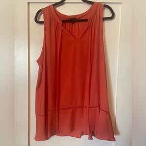 Mossimo Supply Co. Sleeveless Orange Blouse